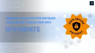 FINANCIAL FRAUD DETECTION SOFTWARE