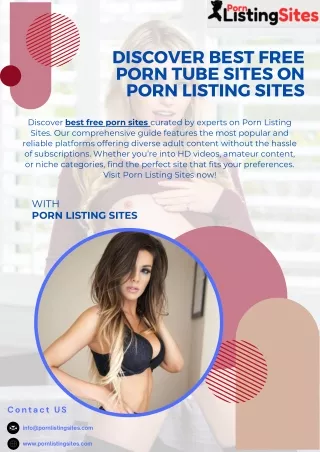 Discover Best Free Porn Tube Sites on Porn Listing Sites