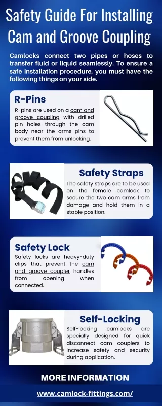 Safety Guide For Installing Cam and Groove Coupling