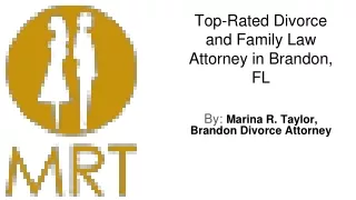 Divorce Attorney Brandon FL