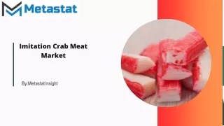 Imitation Crab Meat Market