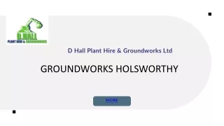 Groundworks Holsworthy Reliable Contractors for Your Construction Needs