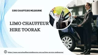 Limo Chauffeur Hire  Toorak