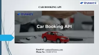 Car Booking API