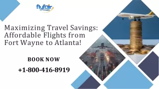 Maximizing travel savings: Affordable flights from fort wayne to atlanta.