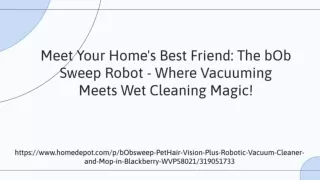 Ultravision Self Emptying Robot Vacuum and Mop