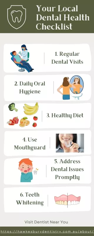 Your Local Dental Health Checklist