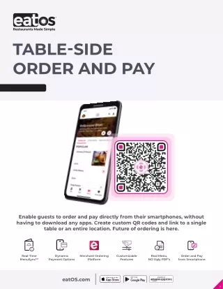 Table-side Order and Pay | eatOS