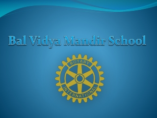 bal vidya mandir