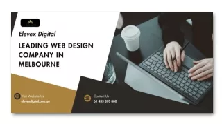 Elevex Digital Leading Web Design Company in Melbourne