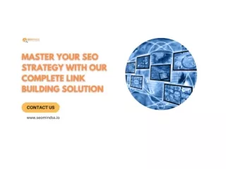 Master Your SEO Strategy with Our Complete Link Building Solution