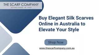 Buy Elegant Silk Scarves Online in Australia to Elevate Your Style