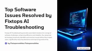 Top-Software-Issues-Resolved-by-Fixtops-AI-Troubleshooting