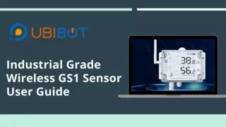 Industrial Grade Wireless GS1 Sensor User Guide