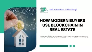 How Modern Buyers Use Blockchain in Real Estate