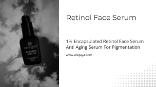 Retinol Face Serum With 1% Encapsulated