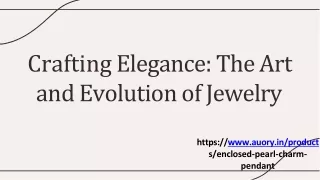 Enclosed Pearl Charm Pendant