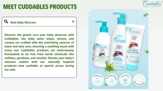 Cuddables Best Baby Wipes -Buy Now