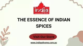 The Essence of Indian Spices