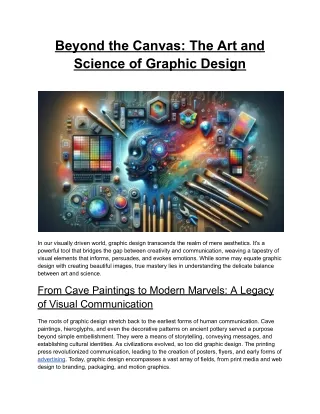 Beyond the Canvas_ The Art and Science of Graphic Design