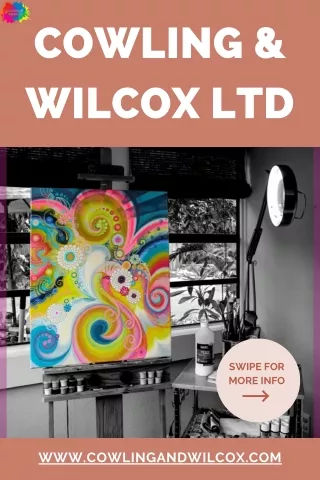 Cowling & Wilcox offers high-quality art supplies and materials