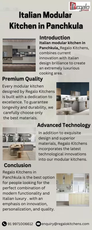 Italian Modular Kitchen in Panchkula