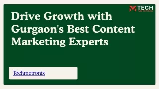 Drive Growth with Gurgaon's Best Content Marketing Experts