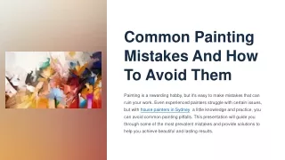 Common-Painting-Mistakes-And-How-To-Avoid-Them