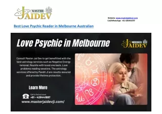 Best Love Psychic Reader in Melbourne Australian