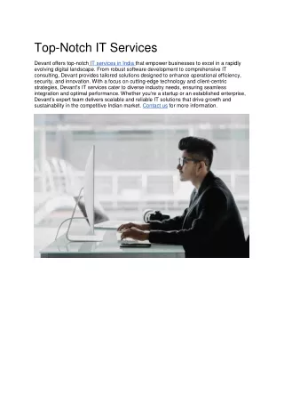 IT services India