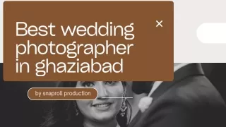 Best wedding photographer in ghaziabad