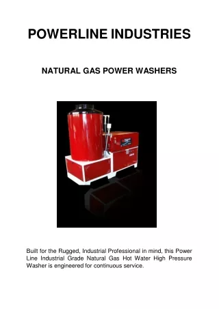 Industrial Electric Power Washer Mounted on Power Wash Trailer for Superior Perf