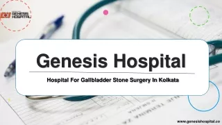 Top Hospital for Gallbladder Stone Surgery in Kolkata