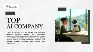 Top AI Company: Pioneering Cutting-Edge Solutions