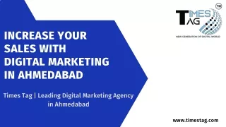 Increase Your Sales with Digital Marketing in Ahmedabad