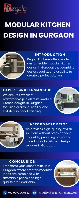 Modular Kitchen Design In Gurgaon