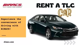 Rent a TLC Car in NYC – Drive with Ease
