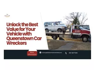 Unlock the Best Value for Your Vehicle with Queenstown Car Wreckers