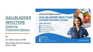 Gallbladder Infection - Exploring Treatment Options