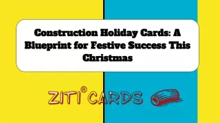 Construction Holiday Cards_ A Blueprint for Festive Success This Christmas