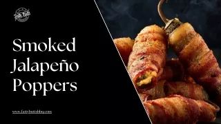 Smoked Jalapeño Poppers - Fatty Butts BBQ