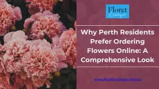 Why Perth Residents Prefer Ordering Flowers Online A Comprehensive Look