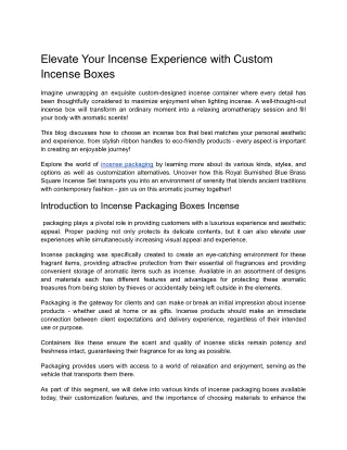 26-Elevate Your Incense Experience with Custom Incense Boxes