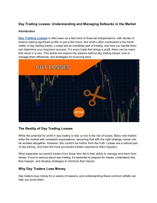 Day Trading Losses