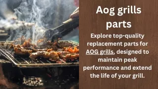 AOG Grill Parts | Premium Replacement Parts for American Outdoor Grills