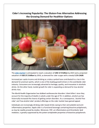 Cider Market