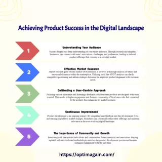 Achieving Product Success: Infographic