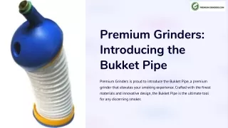 Bukket Pipe Simplify Your Smoking Experience