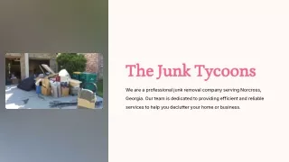 Affordable Junk Removal Norcross | The Junk Tycoons