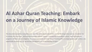 Which is the best Islamic course online?